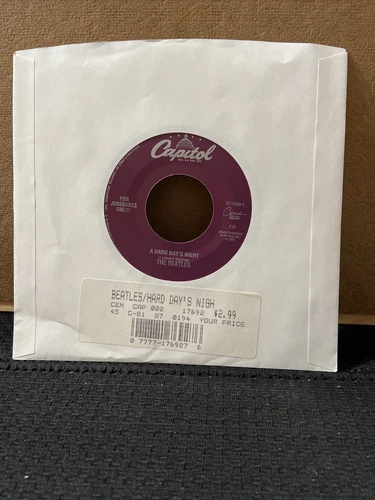 The Beatles, A Hard Day's Night/Things We Said Today, Capitol 1993 Reissue White