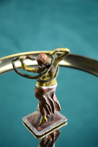 Sehr schöne Wiener Bronze/Vienna Bronze, arabischen Schlangentänzerin, um 1900 - Bild 3 von 4