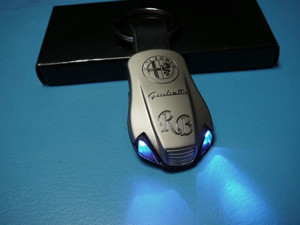 LED PORTACHIAVI ALFA ROMEO GIULIETTA MITO GIULIA STELVIO 159 BRERA FIAT LANCIA - Immagine 3 di 4
