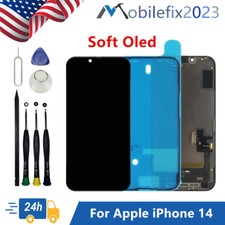 Replacement For iPhone 14 Soft OLED Display LCD Touch Screen Digitizer Assembly