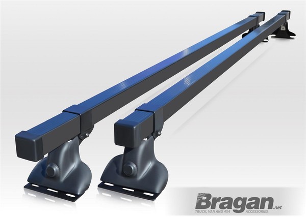 Rack Stangen Schienen - 2 FüR Volkswagen Transporter T5 2004-2015 Caravelle Dach-image