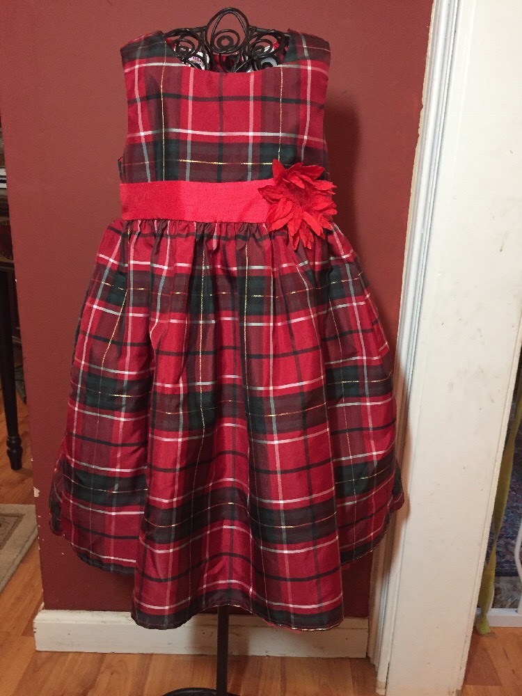 blueberi boulevard holiday dresses Girl's Blueberi Boulevard Fancy Holiday Dress Size5 Velvet &  Taffeta--PRETTY!!*