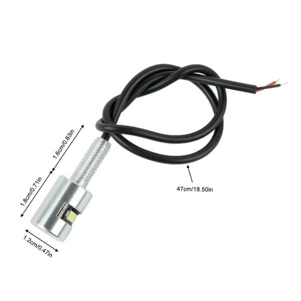 Luces LED con perno de matrícula para Aprilia RSV4 1000 y RSV4 1100 R RF RR Foto 2 de 2