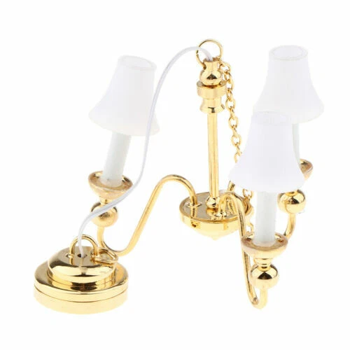 Luci e lampade da giardino per case di bambole e miniature