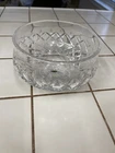 LOVELY VINTAGE WATERFORD CRYSTAL INCREDIBLE CUT 7 1/4" W x 4 3/4" T FOOTED BOWL