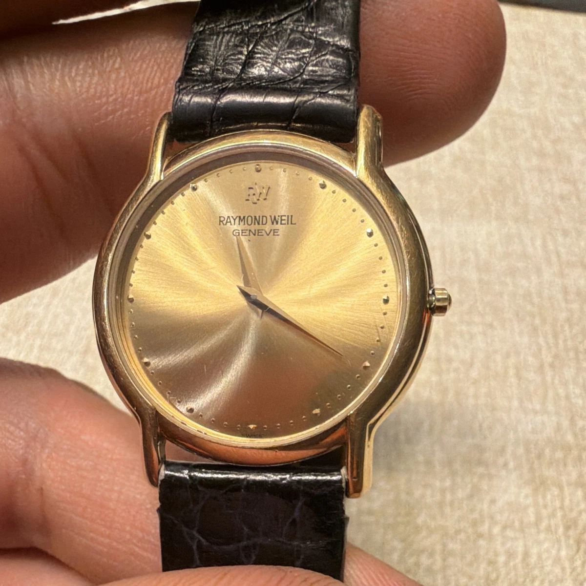 Preços baixos em Relógios de pulso RAYMOND WEIL Gold | eBay