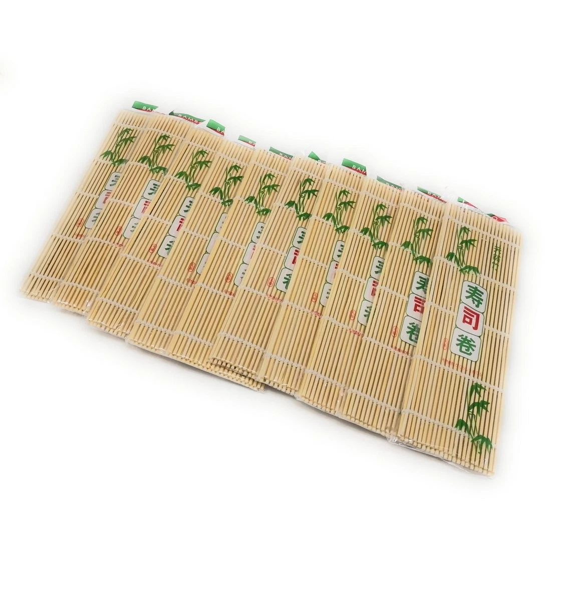 THY COLLECTIBLES Sushi Making Rolling Mat Natural Bamboo 9.5" x 9.5",
Opens in a new window or tab