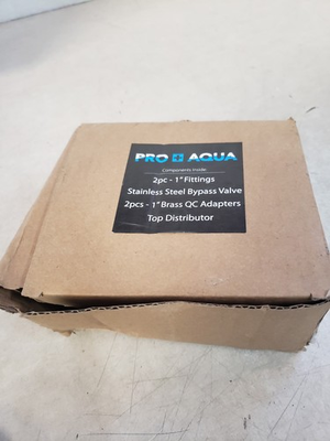#ad #ad ProAqua 1quot; Stainless Steel Bypass Valve $45.00