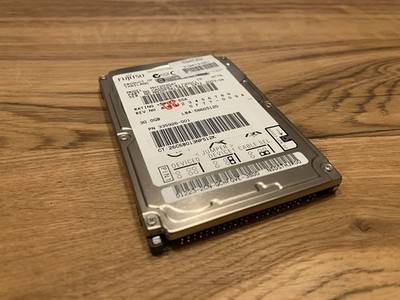 30GB 2,5'' 6,35 CM HDD NOTEBOOK FESTPLATTE FUJITSU MHS2030AT IDE