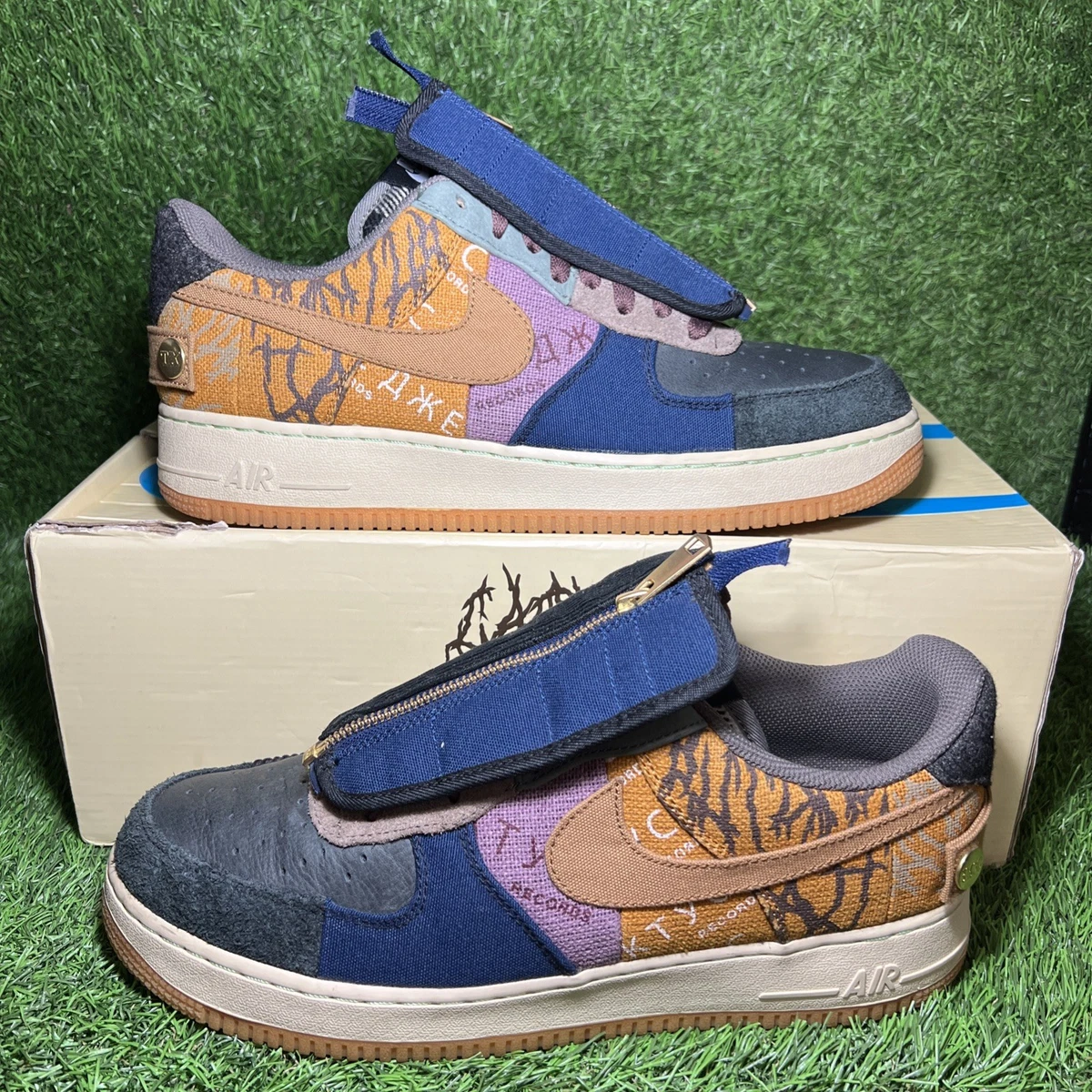 [新品] NIKE AIR FORCE 1 TRAVIS SCOTT (PS) Las mejores ofertas en Nike Travis Scott x Air Force 1 Travis