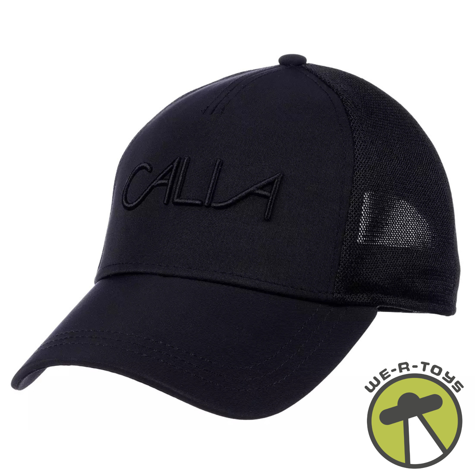 CALIA Women's Trucker Cap Hat Pure Black OSFM