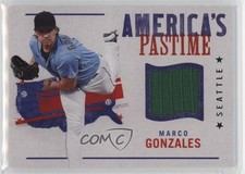 2022 Panini Chronicles America's Pastime Swatches Marco Gonzales #APS-MG 6k2