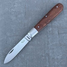 Otter Klassik Taschenmesser Groß – Carbonstahl und Sapeliholzgriff