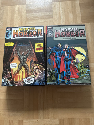 Marvel Horror Classic Collection 1 + 2  panini  np 250 Dracula Frankenstein 