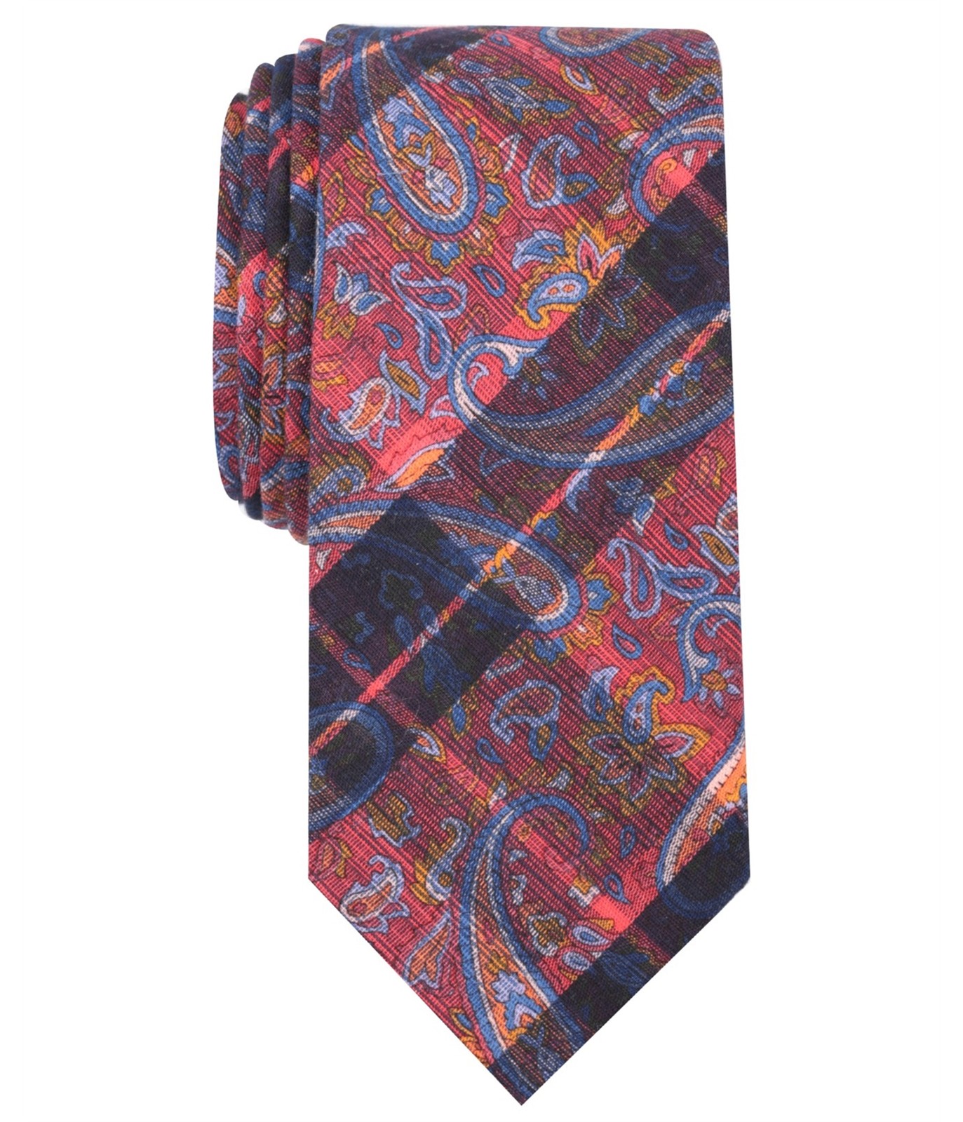 Галстук-бабочка Tallia Mens Decker Paisley, разноцветный, Один размер