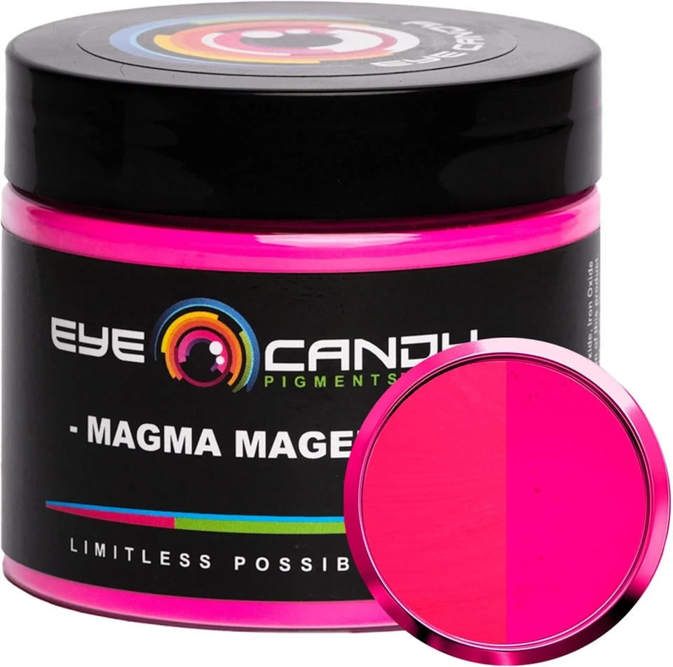 Pigments  Mica Powder Magma Magenta 50gr for Resin Soap Paint Craft - Image 3 of 4