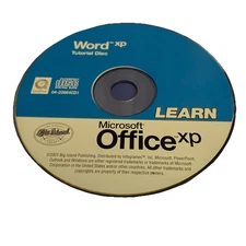 Mint Cond Excel xp Tutorial Disc From The Learn Microsoft Office XP Series
