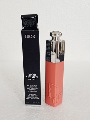 Dior Addict Lip Tint Hydrating Matte Finish 251 Natural Peach Brand New With Box