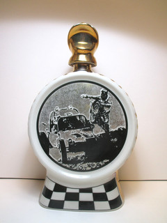 Vtg 1976 Del Webb Mint 400 Jim Beam Decanter World's Greatest Off Road Race