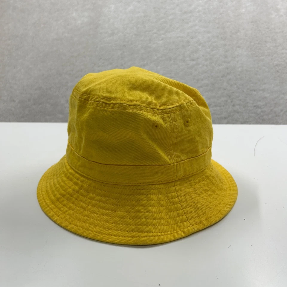 Polo Ralph Lauren Bucket Hat Kids Size 8-20 One Size Yellow Pony Sun Safari - Image 4 of 4