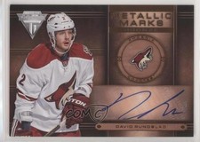 2013-14 Panini Titanium Metallic Marks Bronze David Rundblad #MM-6 Auto 06on