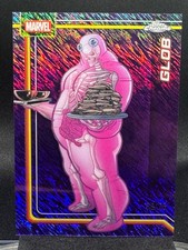 2026 Topps Chrome Marvel Glob #43 Purple Shimmer Refractor 09/75 SP