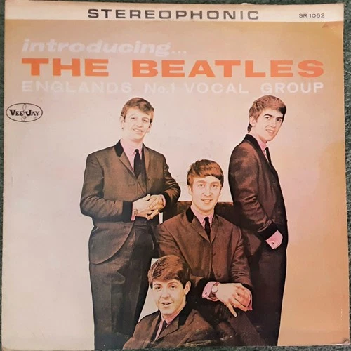 Introducing THE BEATLES 12" Vinyl USA LP VEE-JAY EX Vinyl VG Sleeve see photos