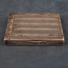 Antique Russian .84 Zolotnik Silver Match & Cigarette Case Moscow ca 1890
