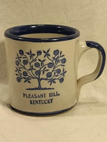 Louisville Stoneware Pleasant Hill Kentucky Mug Stoneware 3"