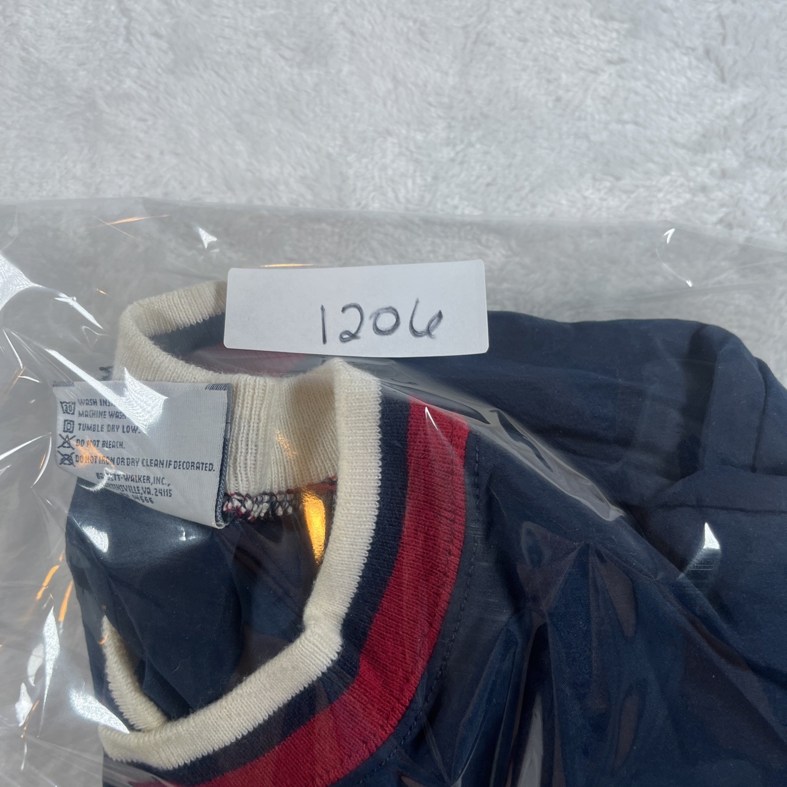 Vintage Lee Sport Pullover Mens Large Blue Windbreaker Preppy College USA 90s thumbnail 8