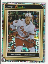2022-23 OPC Sebastian Aho Premier #P9 60/99 Carolina Hurricanes Mint