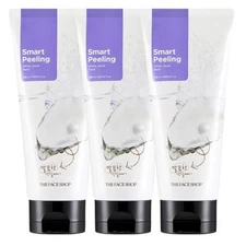 THE FACE SHOP Smart Peeling White Jewel Perle Face Scrub 120mL x 3ea / Tracking