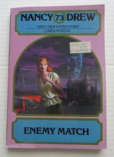 Nancy Drew #73 Enemy Match Vintage PB Mystery Book ~ Carolyn Keene