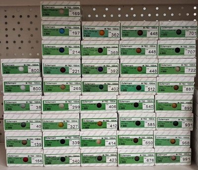 195x Gütermann Nähgarn Extra Stark M782 100 m KONVOLUT