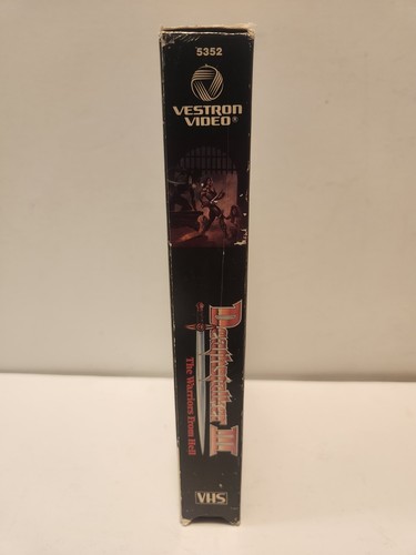 Deathstalker III 3 Warriors From Hell VHS Vestron 1989 Fantasy Tested Ships Free - Picture 4 of 7
