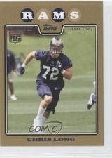 2008 Topps Gold Border 291/2008 Chris Long #401 0j0
