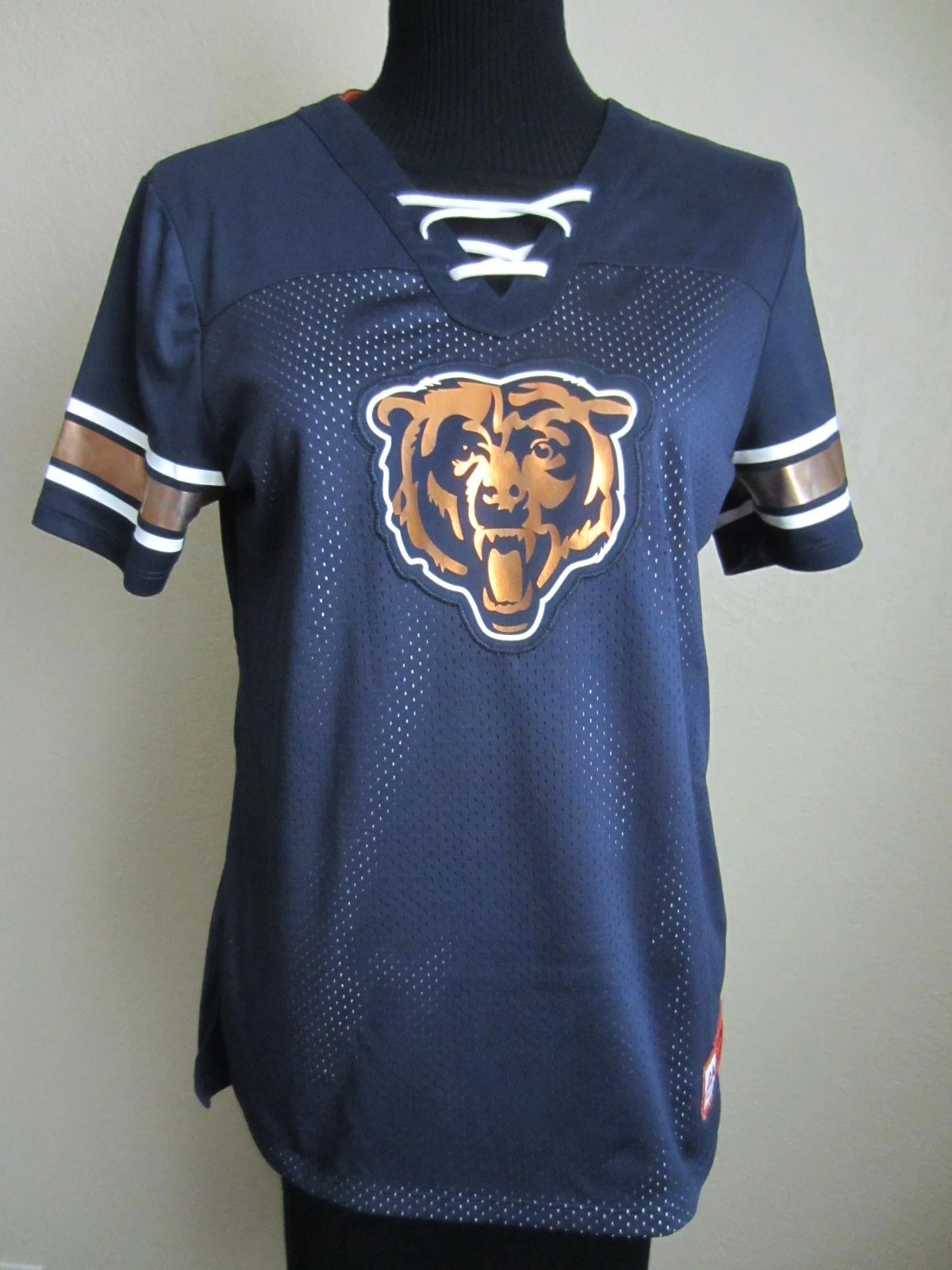 Magestic T-Shirt Size Medium Short Sleeves Exclusive of Design Navy Blue