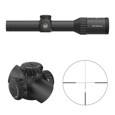 Vector Optics Zielfernrohr SCOC-23T Continental x6 1-6x24