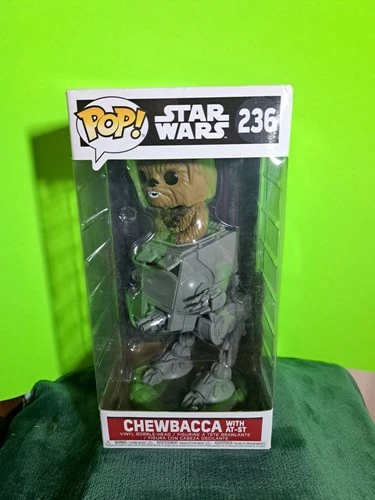 Funko Pop! Star Wars Chewbacca with AT-ST #236 Vinyl Bobble-Head Figure