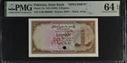 Pakistan 2 Rupees ND(1949) P1ls "Specimen" Uncirculated Grade 64 EPQ