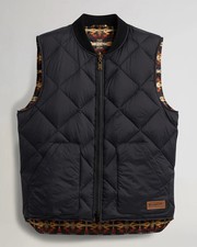 NEW, Pendleton MEN'S WILD HORSE REVERSIBLE DOWN VEST in Multi Sz XL SJ2168