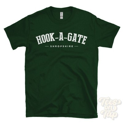 HOOK-A-GATE SHROPSHIRE T-SHIRT red hill england college style