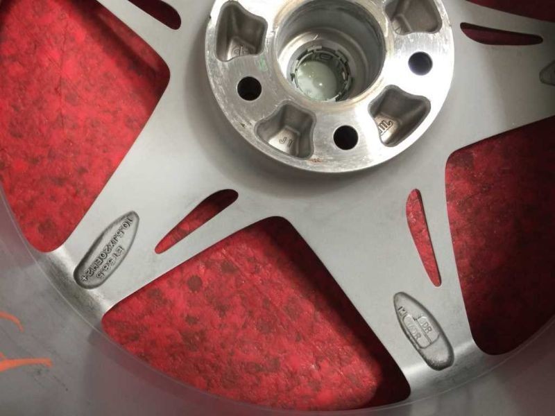2014 Ferrari 458 Italia F1 COUPE USED REAR 20x10.5 Enkei 5 Spoke Wheel & Tire