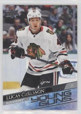 2020-21 Upper Deck Young Guns Lucas Carlsson #212 5r8