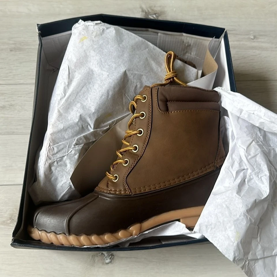 Nautica Channing утка загрузки коричневый, размер 9 новый с ярлыками в коробке - Изображение 4 из 4