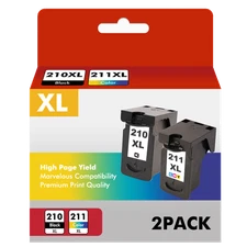 PG-210XL CL-211XL Ink Cartridges replacement for Canon PIXMA MP240 250 280 495