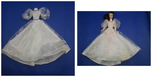 Vintage Barbie Clothes ~❤️~ White Wedding Gown #444