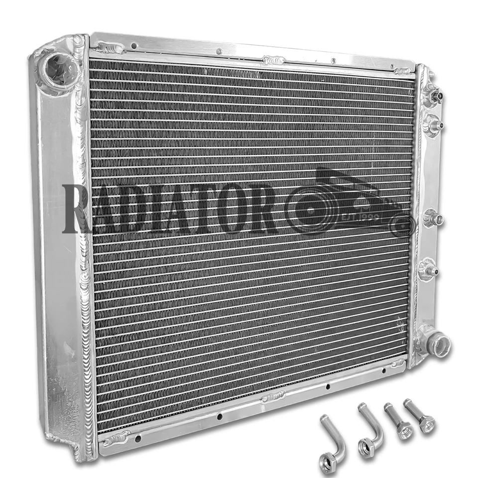 Aluminum Radiator Fits Volvo 240 242 244 245 264 740 745 760 780 940 DL GLE - Image 2 of 4