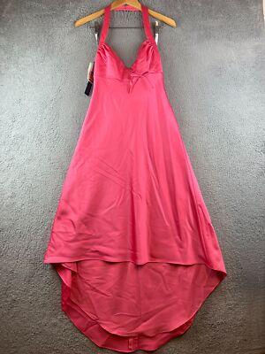Alfred Angelo Dresses | Alfred Angelo Pink Halter High-Low Dress | Color: Pink | Size: 8 | Angelatalbott's Closet