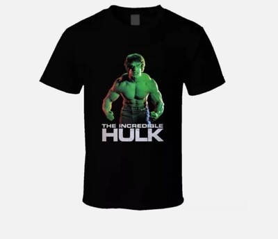 The Incredible Hulk Superhero 80's TV Series Retro Classic T Shirt Tee Gift  New